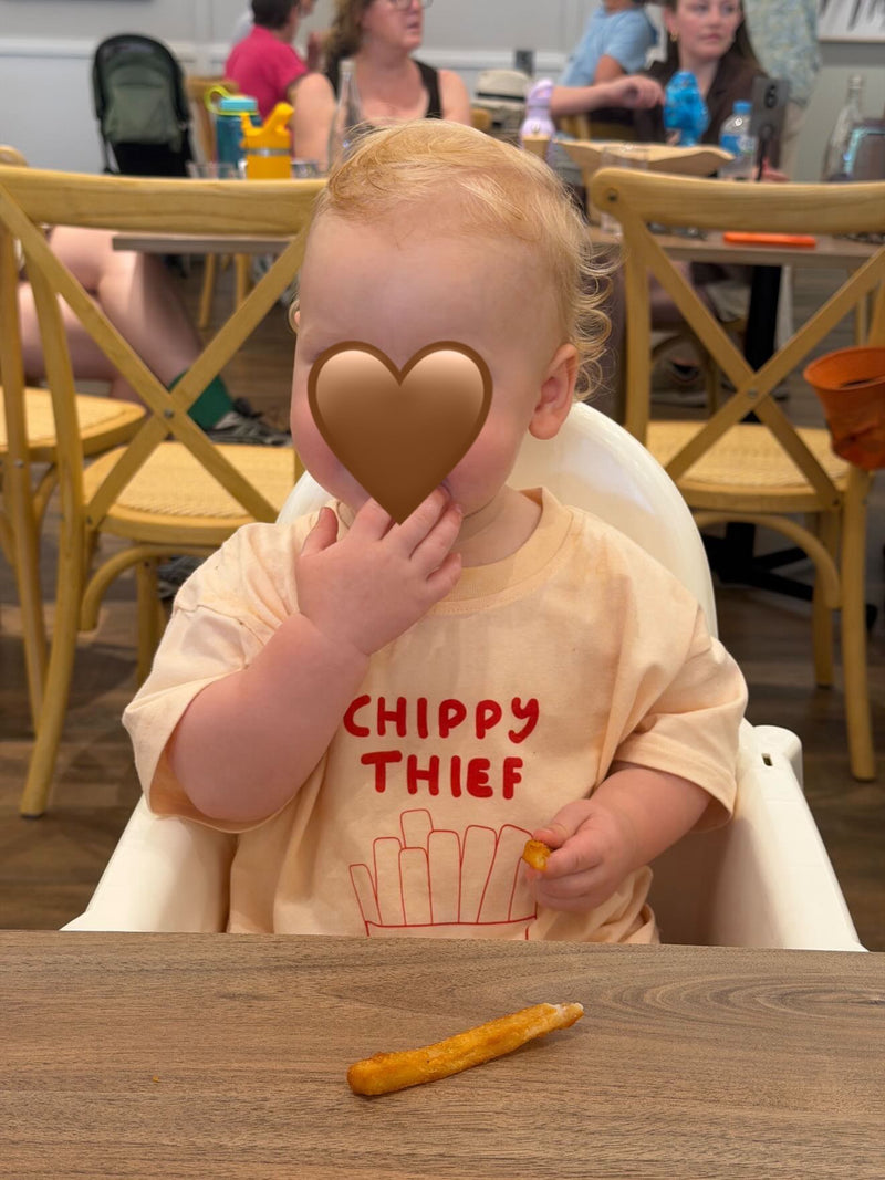 Chippy Thief Box Tee- Yellow slide 5