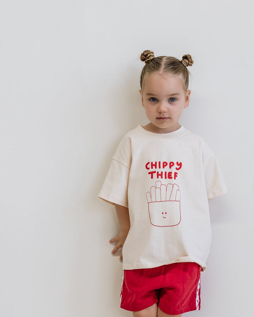 Chippy Thief Box Tee (Size 1, 2 & 3 on Pre Order Shipping Early Jan)