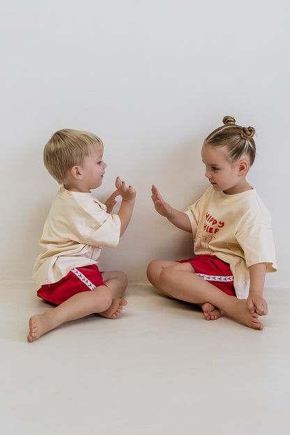 Chippy Thief Box Tee- Yellow