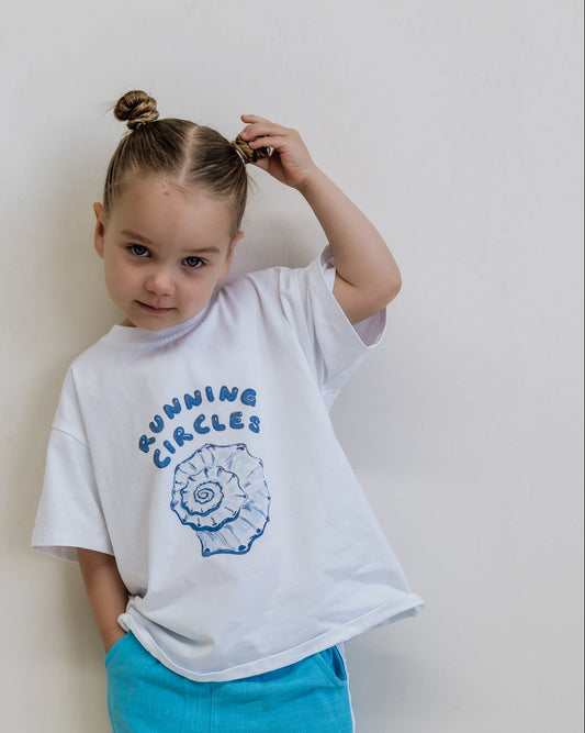 Running Circles Box Tee