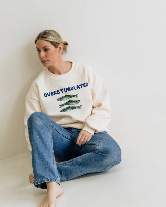 Overstimulated Womens Sweater- Pre Order