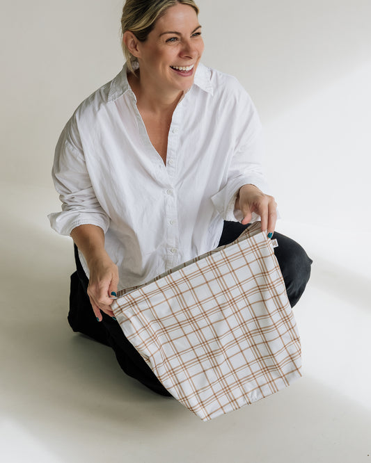 Large Wet Bag- Duneberry