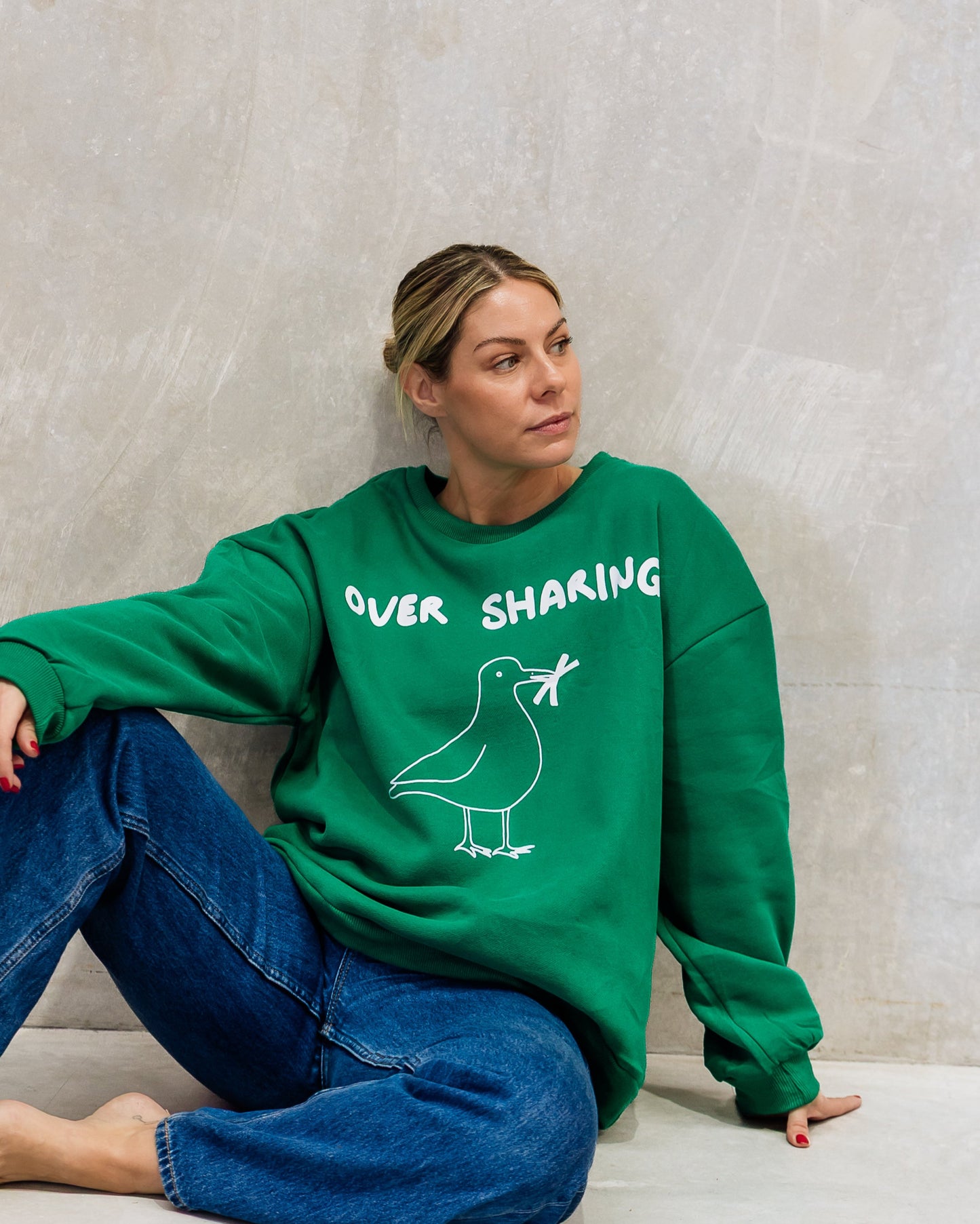 Over Sharing Womens Sweater