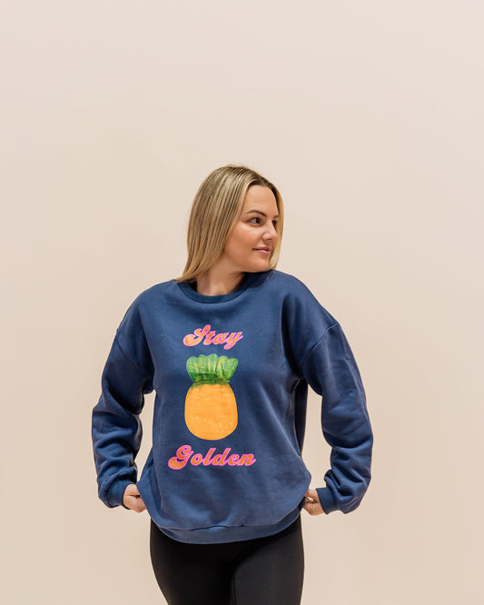 Stay Golden Womens Sweater