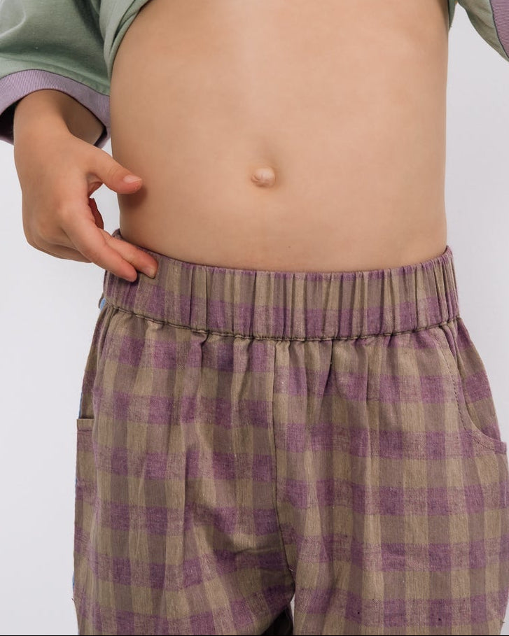 Pocket Pants- Purple