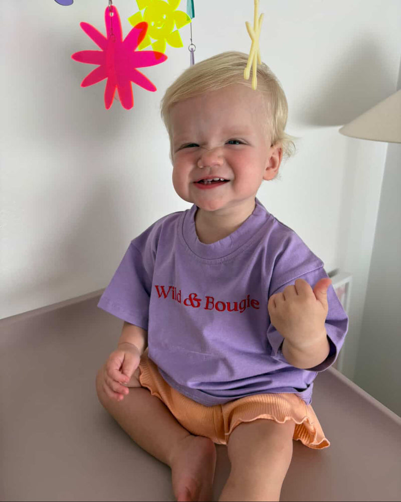 Wild & Bougie Tee- Purple slide 1