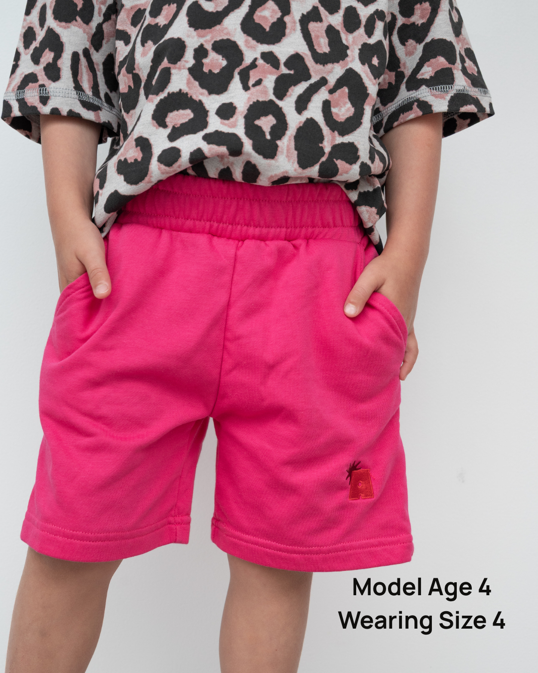 Bermuda Sweat Short- Pink