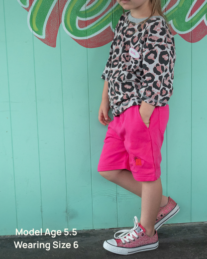 Bermuda Sweat Short- Pink