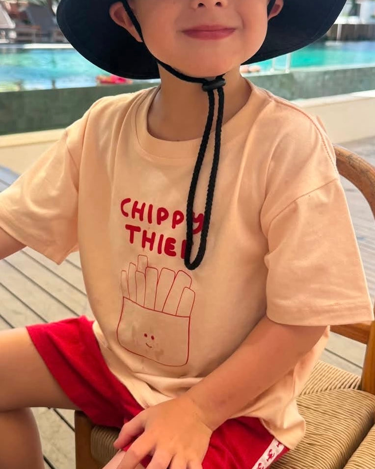 Chippy Thief Box Tee- Yellow slide 3