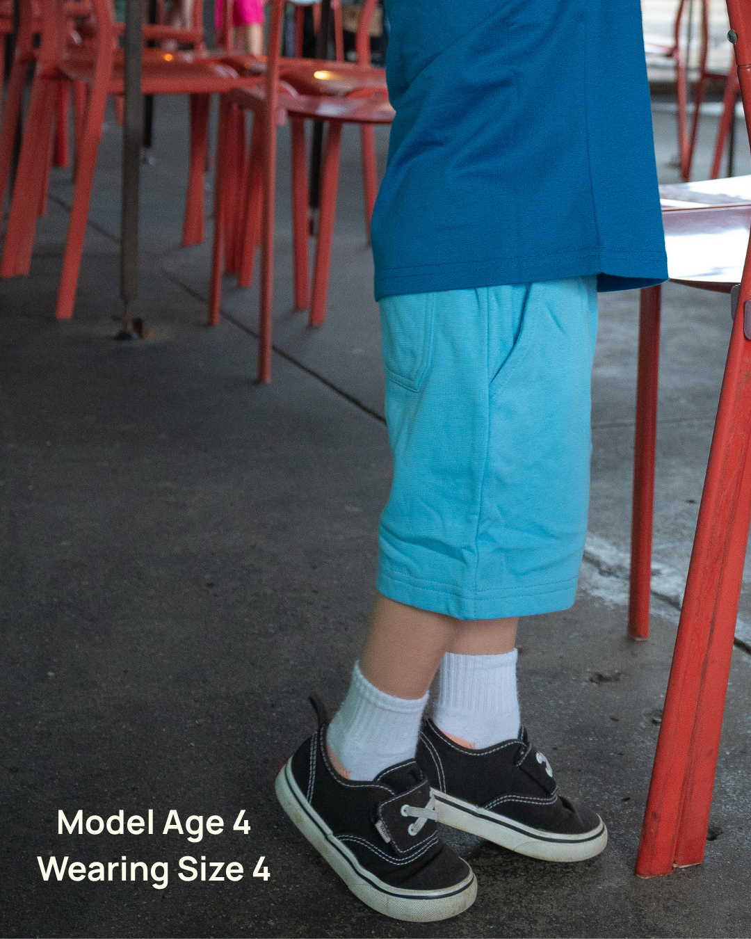 Bermuda Sweat Short- Blue