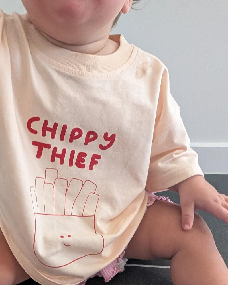 Chippy Thief Box Tee- Yellow slide 3