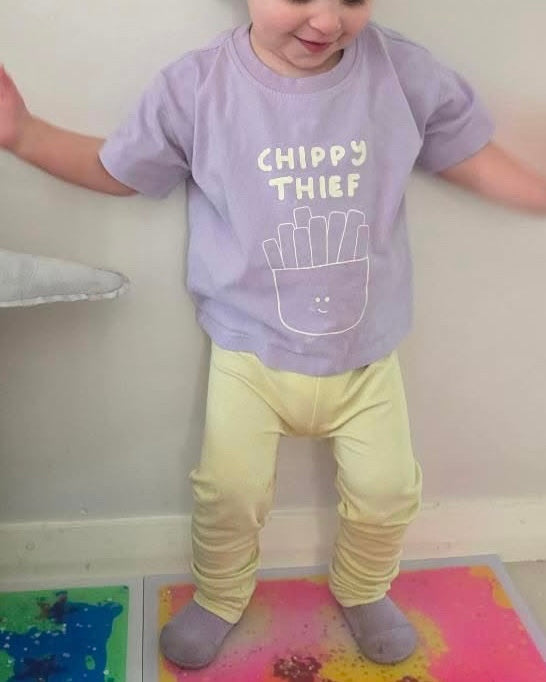 Chippy Thief Box Tee- Yellow slide 6