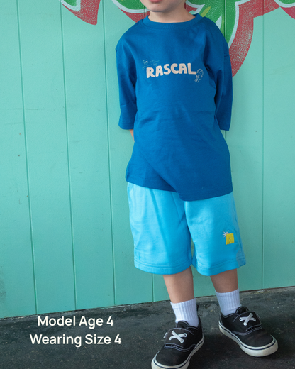 Bermuda Sweat Short- Blue