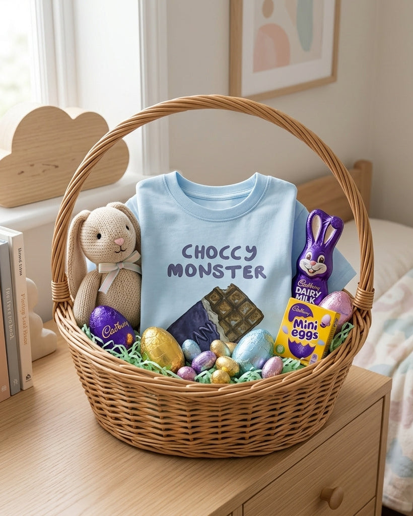 Choccy Monster Tee- Blue