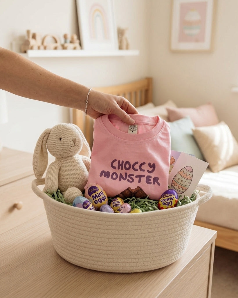 Choccy Monster Tee- Pink