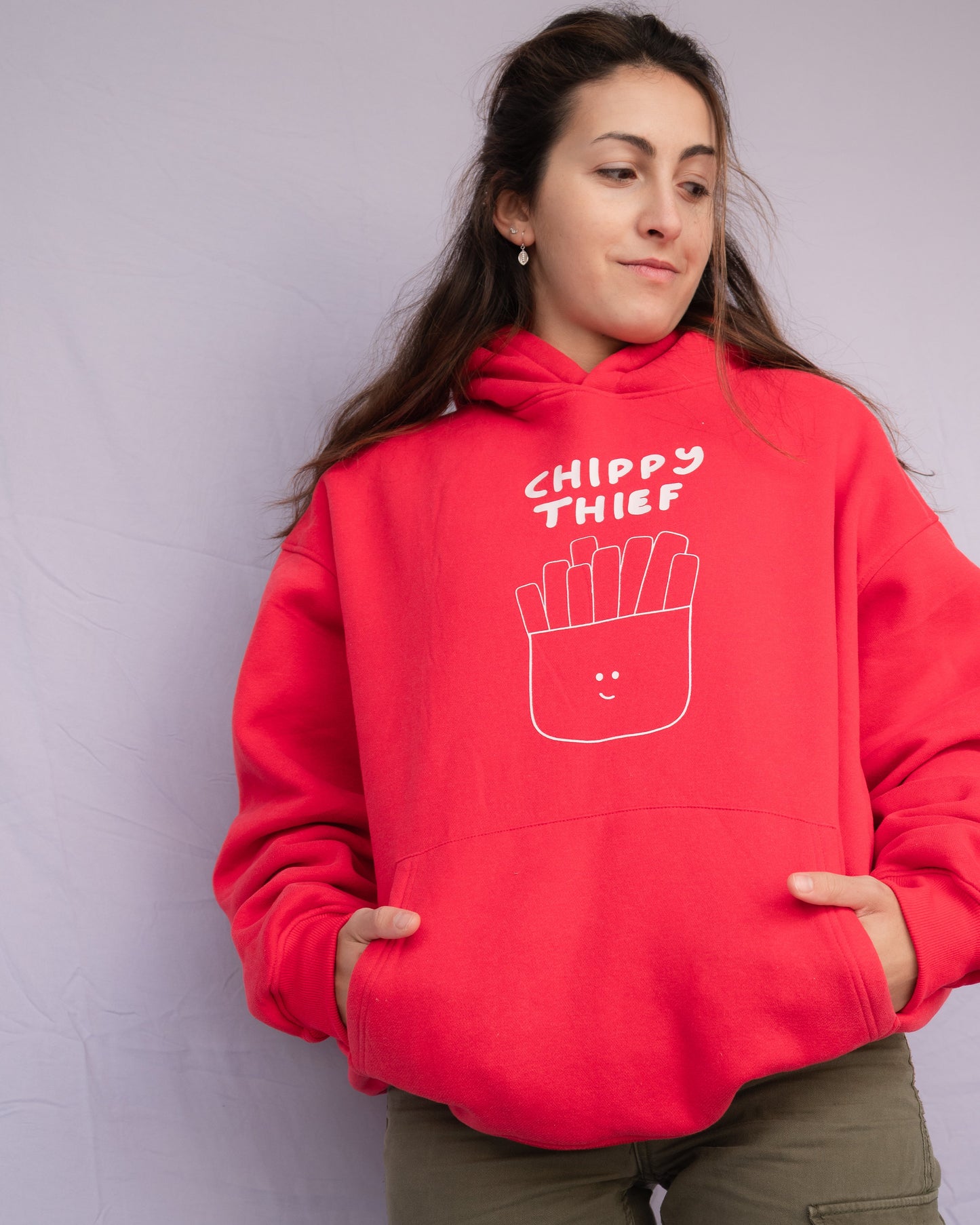 Chippy Thief Hoodie- Womens