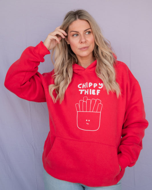 Chippy Thief Hoodie- Womens