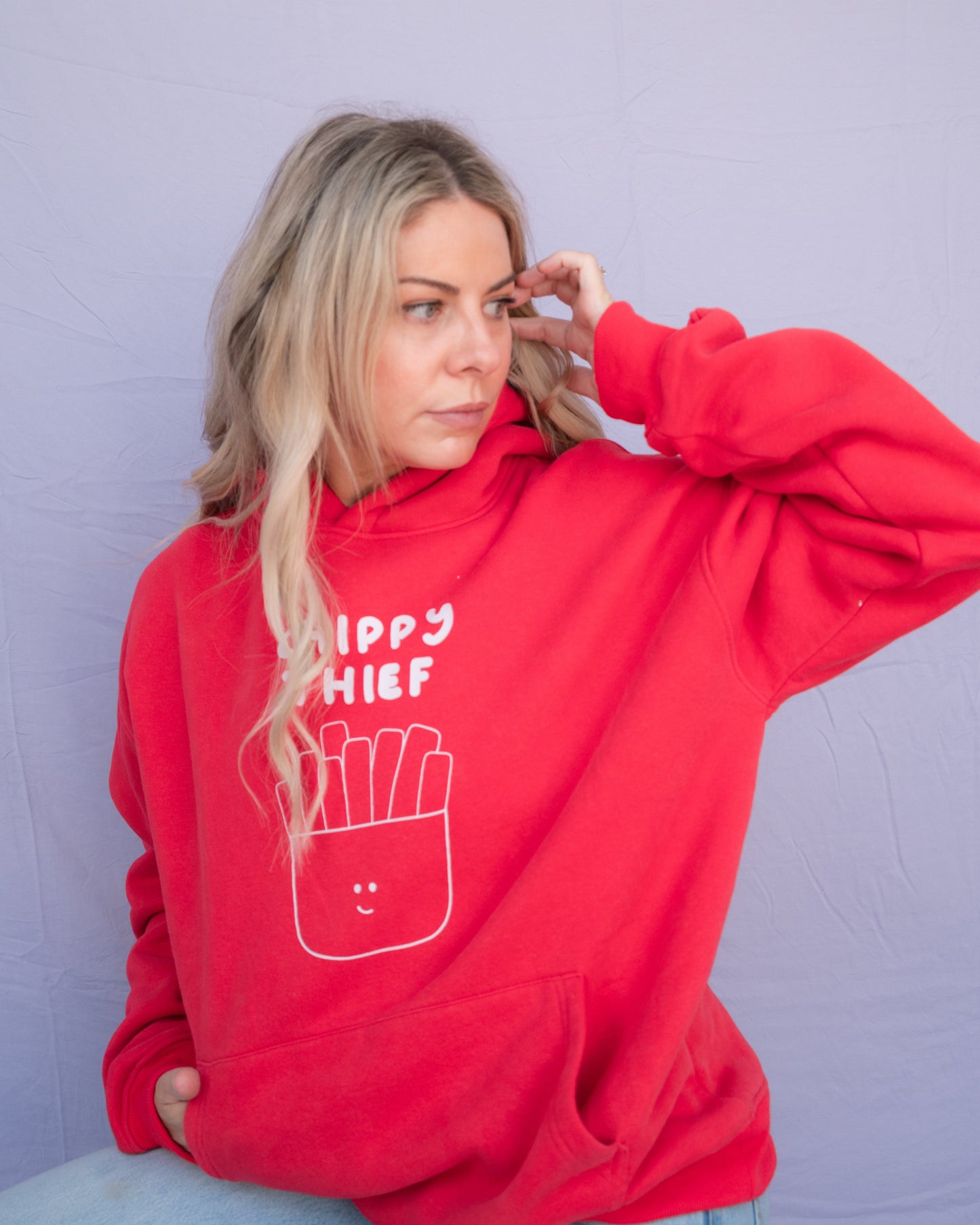 Chippy Thief Hoodie- Womens