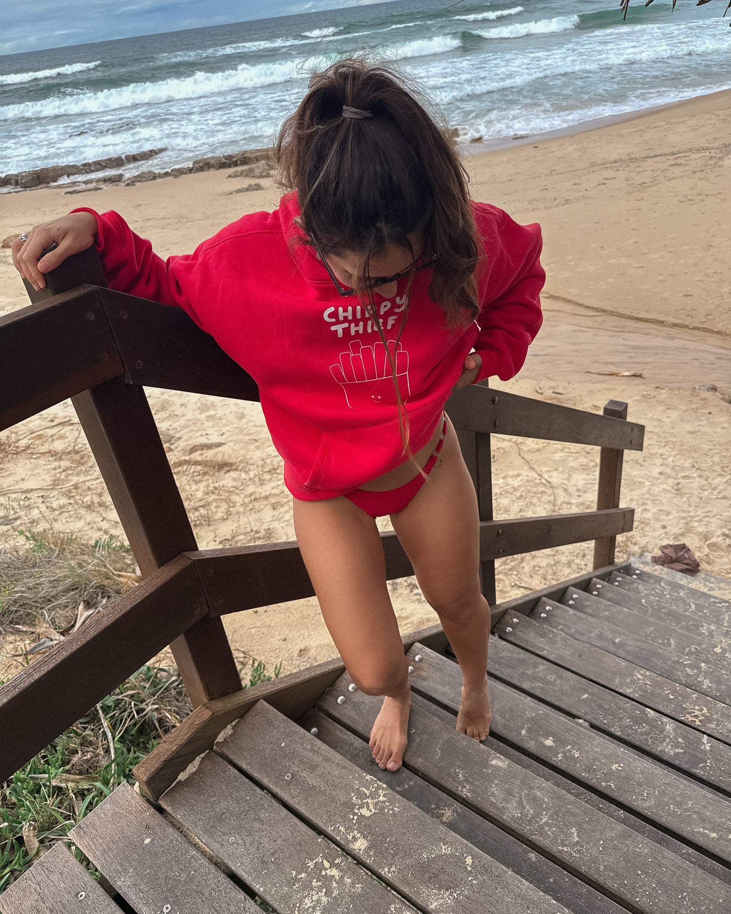 Chippy Thief Hoodie- Womens