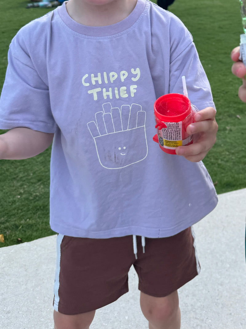 Chippy Thief Box Tee- Yellow slide 4