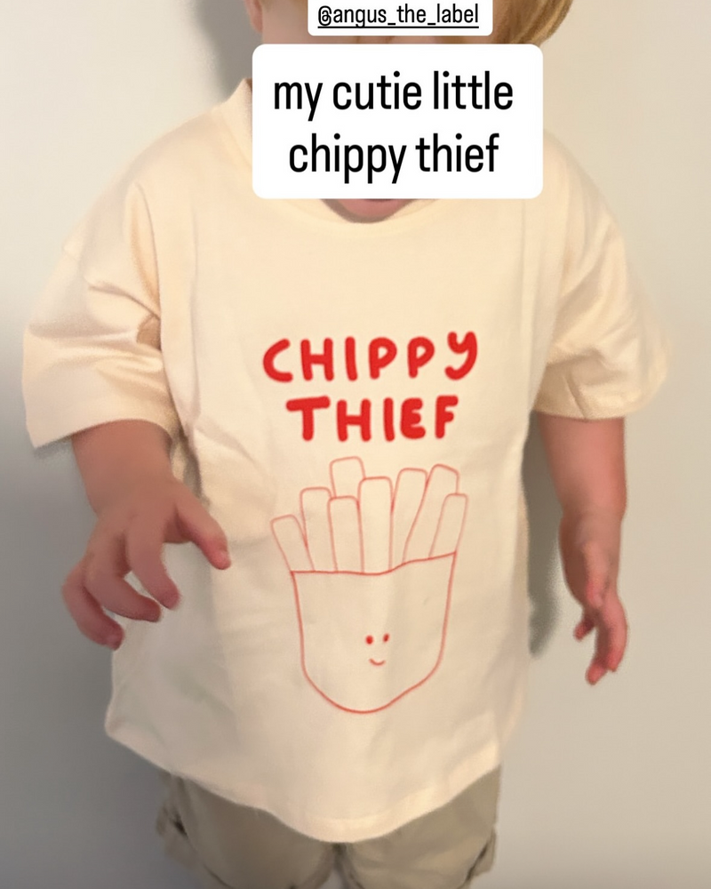 Chippy Thief Box Tee- Yellow slide 7