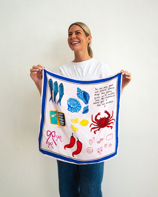 Ti Amo Silk Scarf