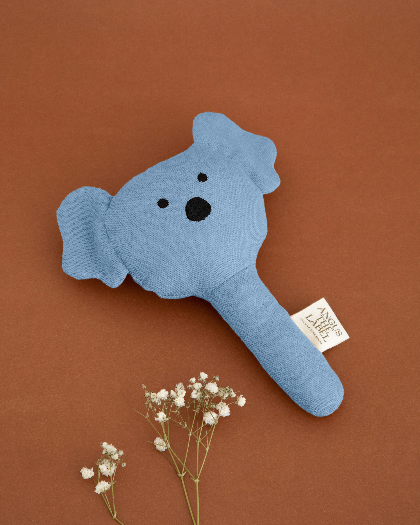 Plush Koala Rattle- Lilac