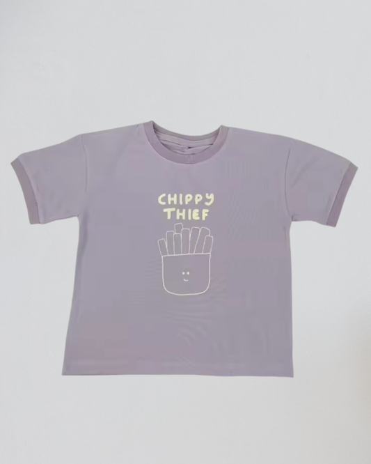 Chippy Thief Box Tee - Purple
